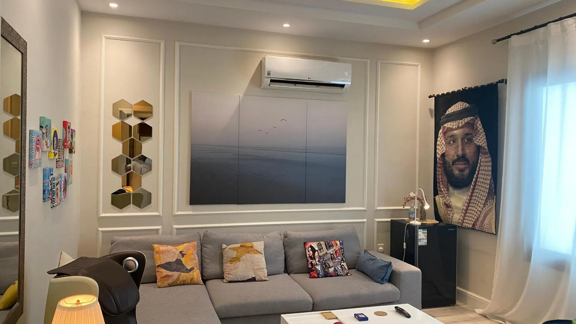 شقة الملقا خلف المكان مول Apartment Riade